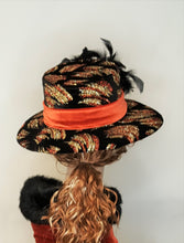 Velvet Multi Colored Women's Hat