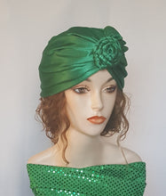 Green Turban Head Wrap